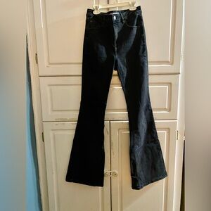 Stylish Black Flare Jeans for Women